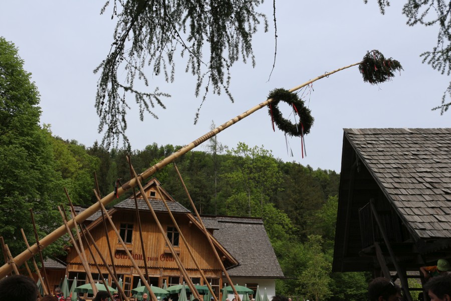 Maibaumaufstellen 2018